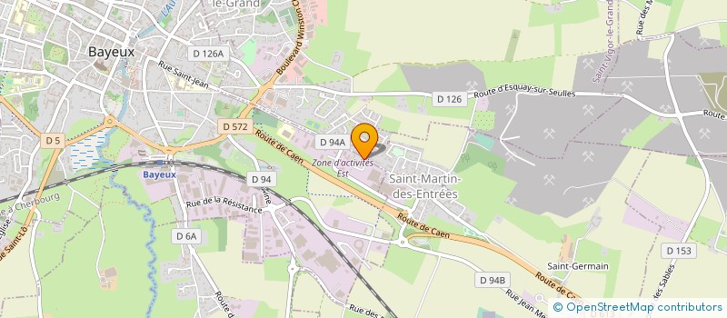 localisation de l'entreprise BESSIN LOCATION  BAYEUX
