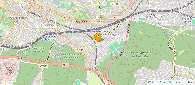 localisation de l'entreprise BESSIS MARC HOLDING à VERSAILLES