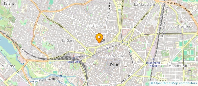 localisation de l'entreprise BESSON à DIJON