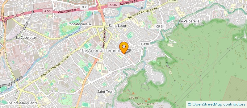 localisation de l'entreprise BESSON CONCEPTION à MARSEILLE