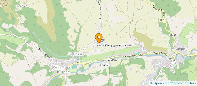 localisation de l'entreprise BESSON FAMILY  MONTAIGUT-LE-BLANC