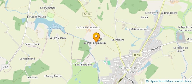 localisation de l'entreprise BESSON FLAVIO à BEAUPREAU-EN-MAUGES