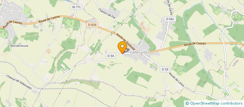 localisation de l'entreprise BESSON JOURDAN  VALLESVILLES