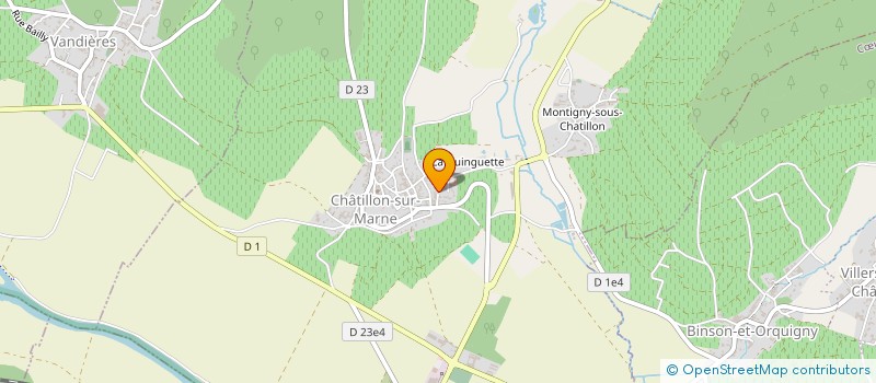 localisation de l'entreprise BESSON PATRICE  BERGERES-LES-VERTUS