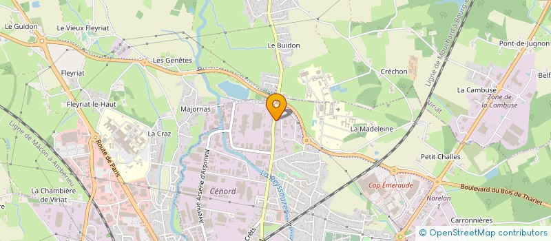 localisation de l'entreprise BESSONNARD PROMOTION  BOURG-EN-BRESSE
