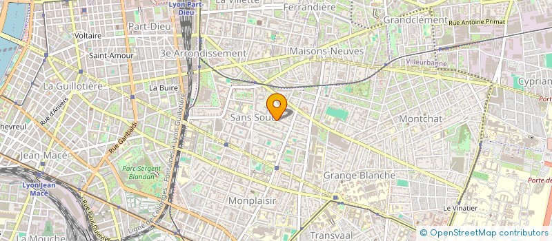 localisation de l'entreprise BESSONNAT ENTREPRISE GENERALE  LYON