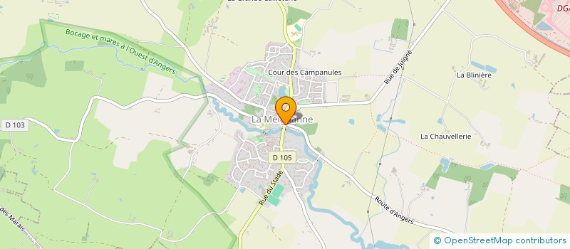 localisation de l'entreprise BESSONNEAU  LONGUENEE-EN-ANJOU