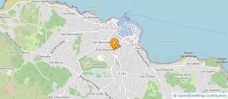 localisation de l'entreprise BESSONNET MS à L'ILE-D'YEU