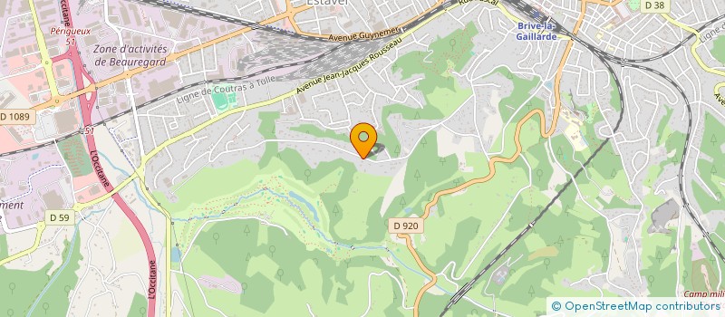 localisation de l'entreprise BESSOT TP à BRIVE-LA-GAILLARDE
