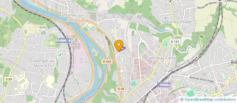 localisation de l'entreprise BESSOU  FONTAINES-SUR-SAONE