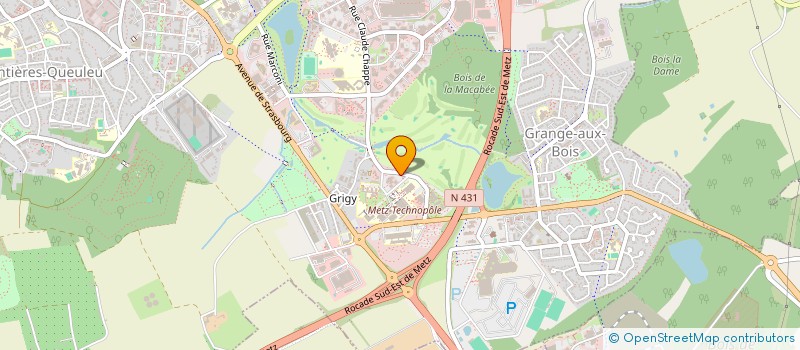 localisation de l'entreprise BESST  METZ