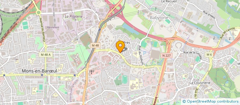 localisation de l'entreprise BEST à VILLENEUVE-D'ASCQ