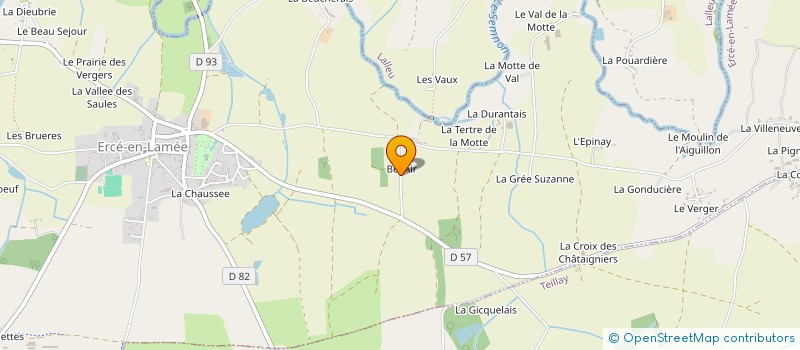 localisation de l'entreprise BEST  ERCE-EN-LAMEE