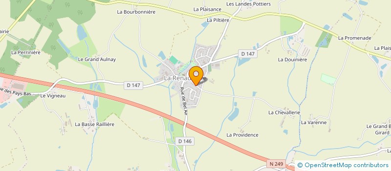 localisation de l'entreprise BEST à SEVREMOINE