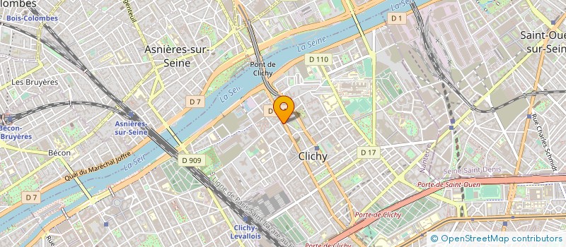 localisation de l'entreprise BEST ABAVA SECURITY PARIS à CLICHY