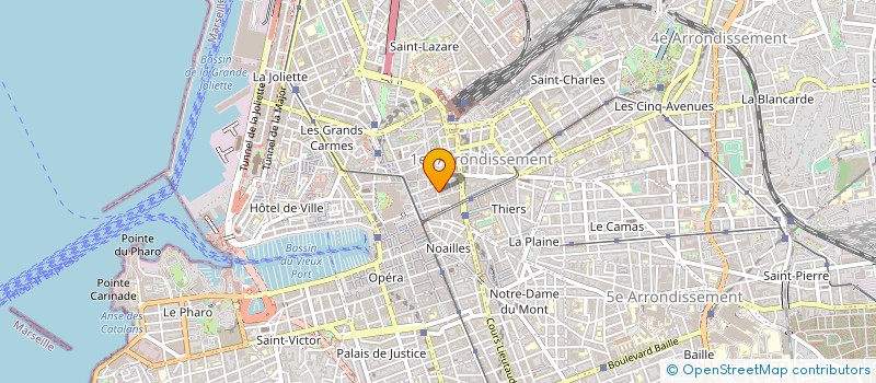 localisation de l'entreprise BEST ACADEMY à MARSEILLE 16EME