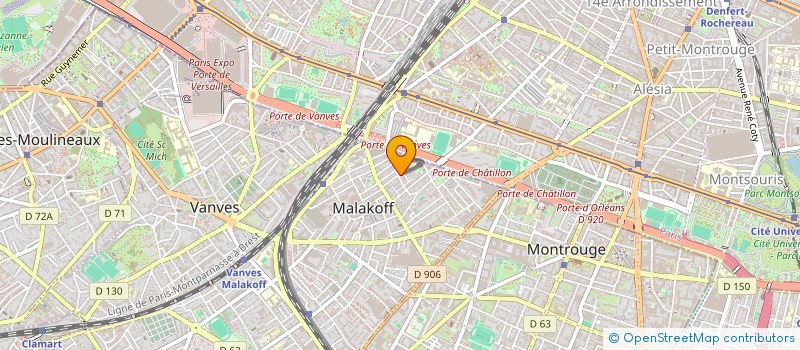 localisation de l'entreprise BEST AFFAIRES  MALAKOFF