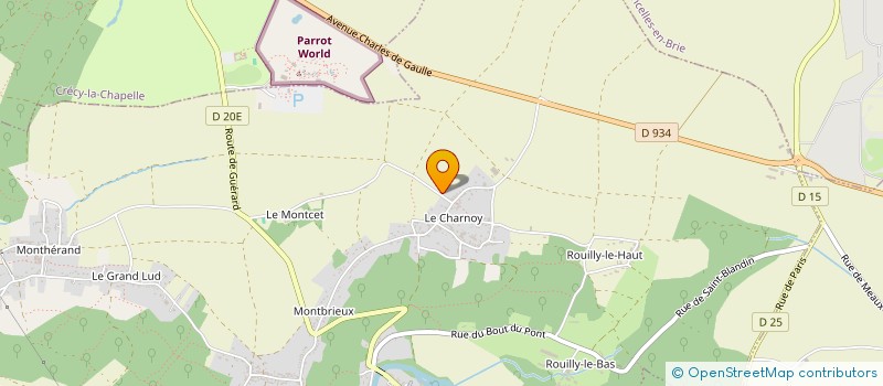 localisation de l'entreprise BEST AUTO 77 à GUERARD