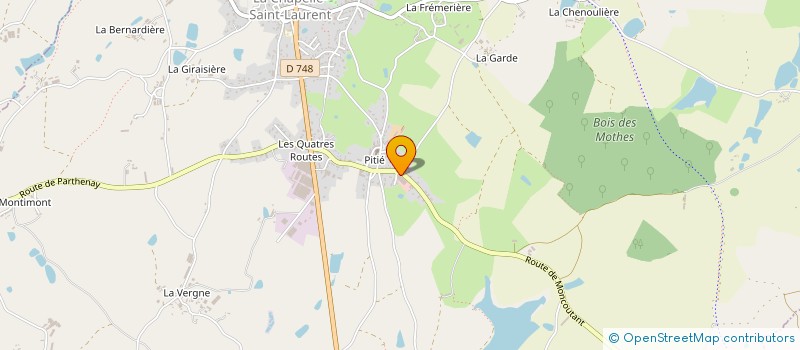 localisation de l'entreprise BEST AUTO  LA CHAPELLE-SAINT-LAURENT