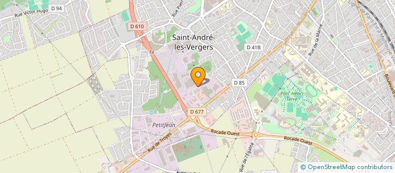 localisation de l'entreprise BEST AUTOMOBILE à SAINT-ANDRE-LES-VERGERS