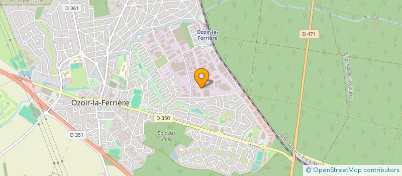 localisation de l'entreprise BEST AUTOS  OZOIR-LA-FERRIERE