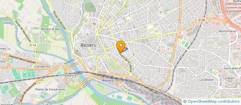 localisation de l'entreprise BEST BODY NUTRITION à BEZIERS