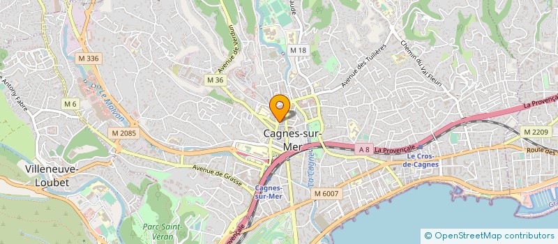 localisation de l'entreprise BEST BURGER à CAGNES-SUR-MER