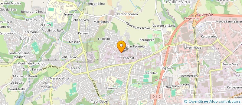 localisation de l'entreprise BEST CARROSSERIE à BREST