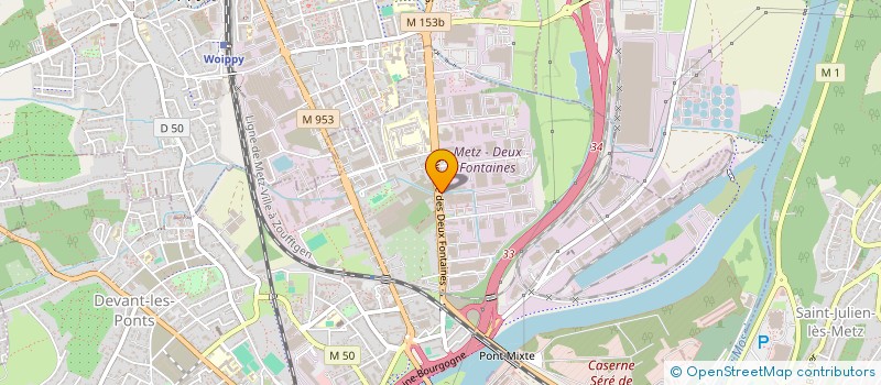 localisation de l'entreprise BEST CARS  METZ