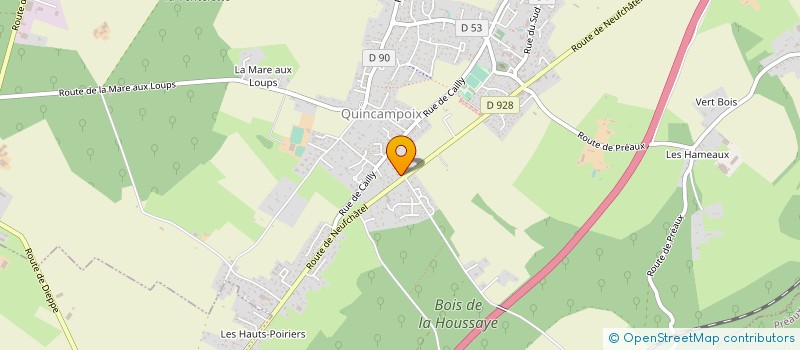 localisation de l'entreprise BEST & CO  QUINCAMPOIX