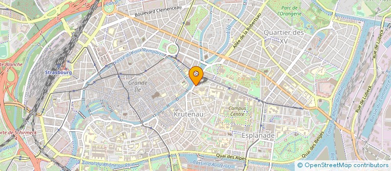 localisation de l'entreprise BEST COFFEE DISTRIBUTION à STRASBOURG