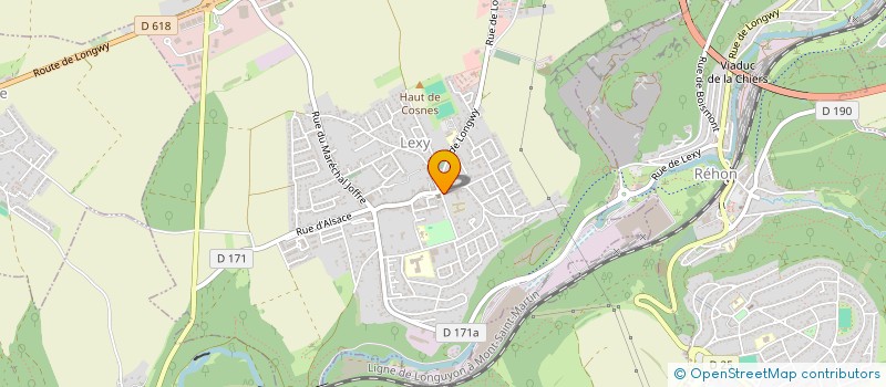 localisation de l'entreprise BEST COMPETENCES APPLIED  LEXY