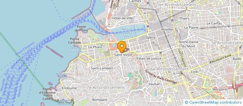 localisation de l'entreprise BEST CONCEPT à MARSEILLE