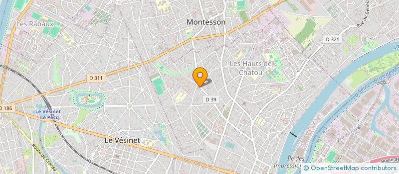 localisation de l'entreprise BEST CONDUITE  CHATOU