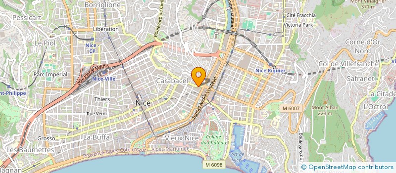 localisation de l'entreprise BEST CONSULTING à NICE