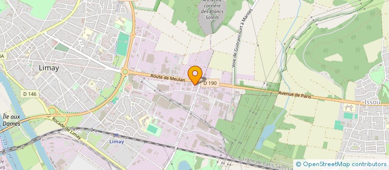 localisation de l'entreprise BEST CONTROL  LIMAY