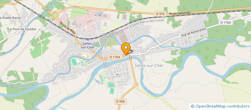 localisation de l'entreprise BEST CPAC  SELLES-SUR-CHER