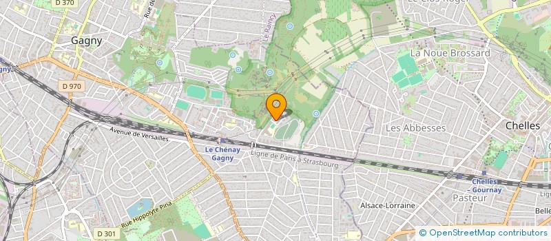 localisation de l'entreprise BEST DRIBER  GAGNY