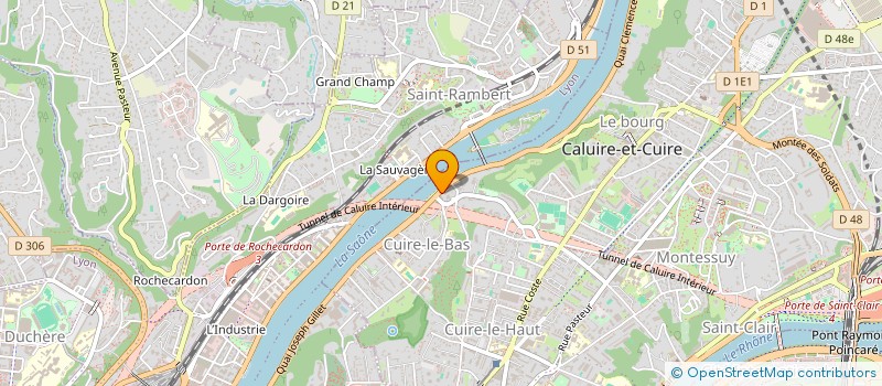 localisation de l'entreprise BEST ETANCHE à CALUIRE-ET-CUIRE