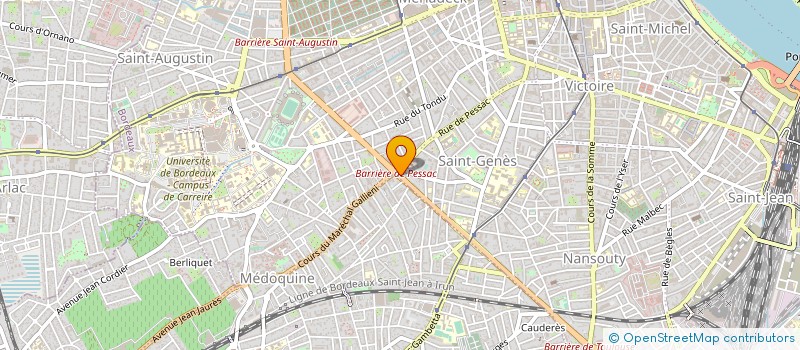 localisation de l'entreprise BEST FIT à BORDEAUX