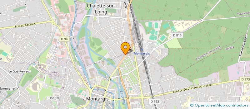 localisation de l'entreprise BEST FOOD 45 à MONTARGIS