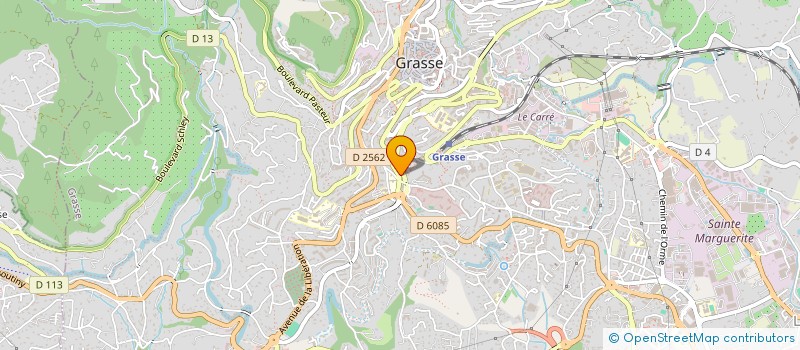 localisation de l'entreprise BEST FOOD  GRASSE