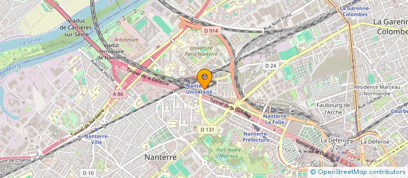 localisation de l'entreprise BEST FOOD NANTERRE  NANTERRE