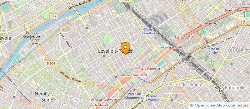localisation de l'entreprise BEST FORMATION à LEVALLOIS-PERRET