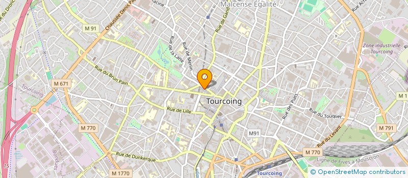 localisation de l'entreprise BEST GLOBAL AFRO SHOP  TOURCOING