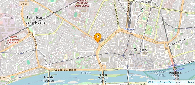 localisation de l'entreprise BEST HEALTH à ORLEANS