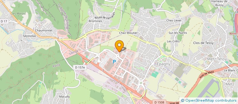 localisation de l'entreprise BEST INDUSTRIES FRANCE HOLDING à EPAGNY METZ-TESSY