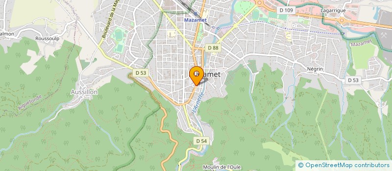localisation de l'entreprise BEST INFORMATIQUE à MAZAMET