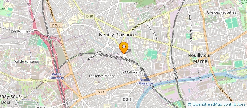 localisation de l'entreprise BEST INT  NEUILLY-PLAISANCE