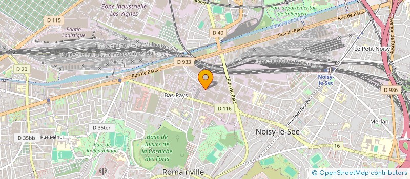 localisation de l'entreprise BEST LABEL SECURITY à ROMAINVILLE